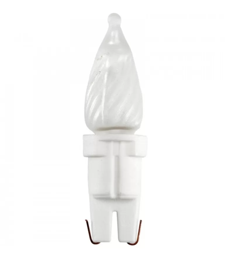 Flash Sale 5 Ampoules De Rechange Givrees 6 V, 0,84W Pour Guirlande De Noël Ampoules Guirlandes De Rechange