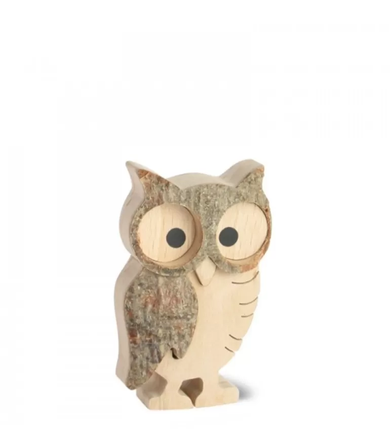Discount Chouette Hulotte En Bois, 6 Cm Chouettes Et Hiboux En Bois
