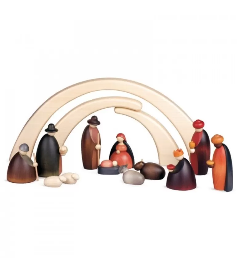 Flash Sale Crèche De Noël Complete Avec 12 Personnages 12 Cm Personnages De Crèche De Noël