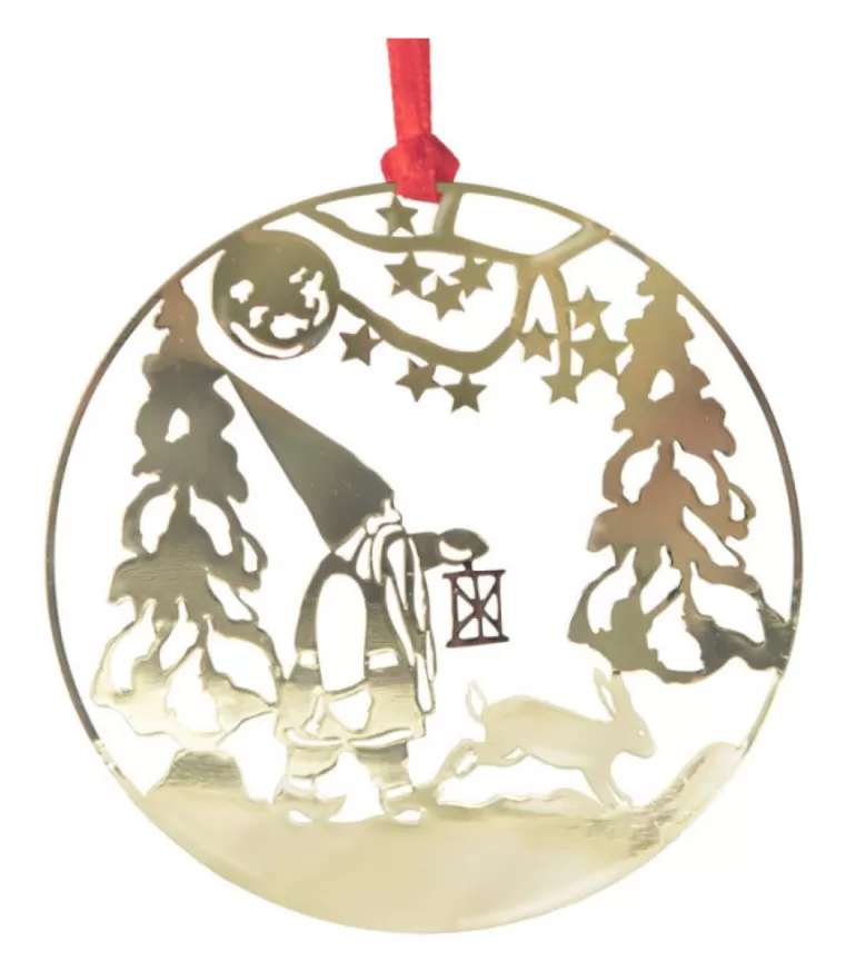 Fashion Déco Sapin De Noël, Lutin Marchant Dans La Foret Déco De Noël Scandinave