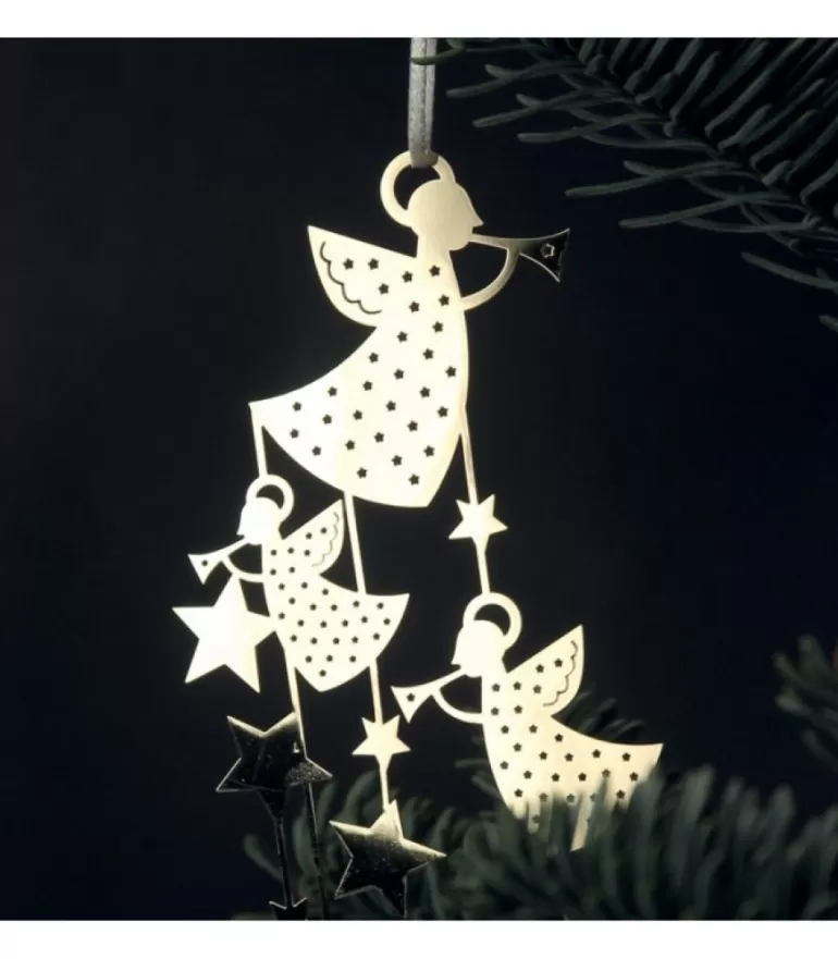 Clearance Déco Sapin Design, Anges Avec Etoiles Déco De Noël Scandinave