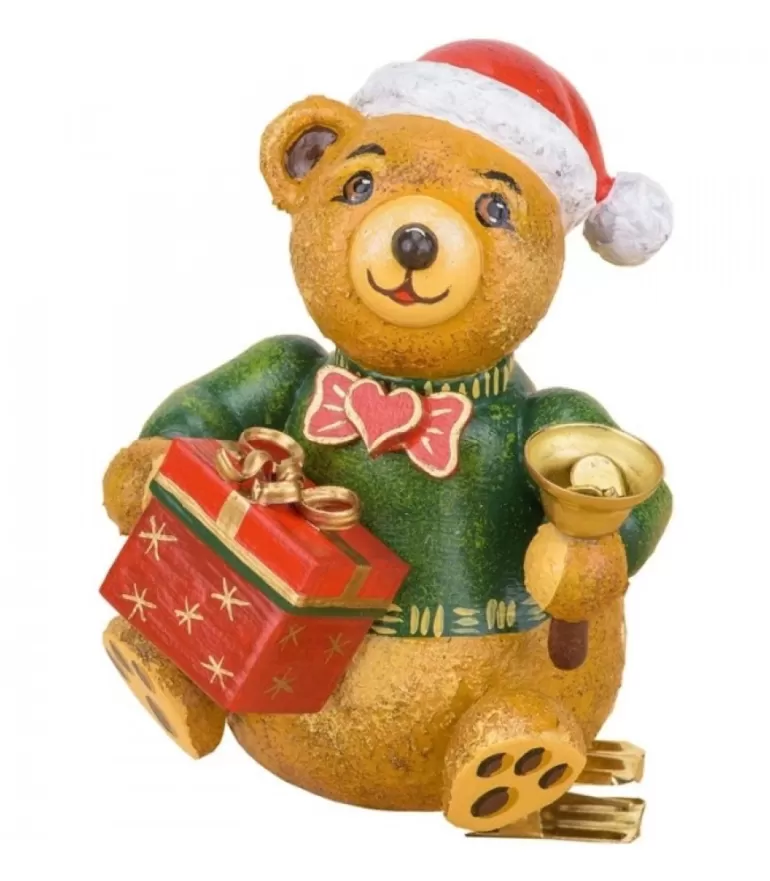 Cheap Déco Sapin Vintage, Ourson Et Paquet Cadeau Déco Sapin De Noël Vintage
