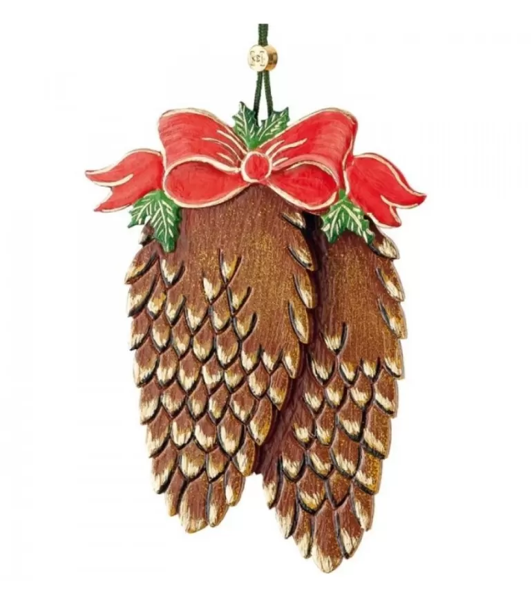 Clearance Décorations Sapin De Noël A Suspendre, Pommes De Pin Déco Sapin De Noël Vintage