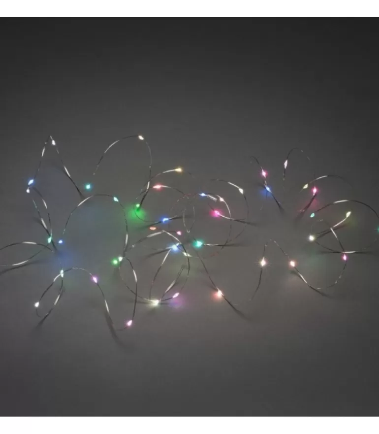 Outlet Guirlande Lumineuse Avec Changement De Couleur, 50 Diodes Led Guirlande Lumineuse Intérieure À Led