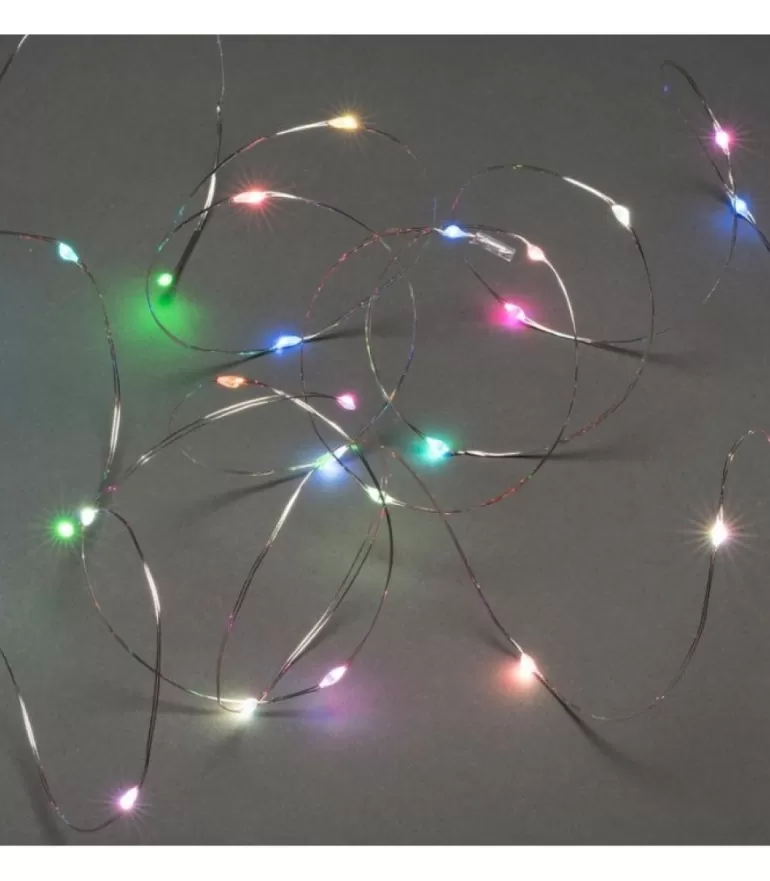 Outlet Guirlande Lumineuse Avec Changement De Couleur, 50 Diodes Led Guirlande Lumineuse Intérieure À Led