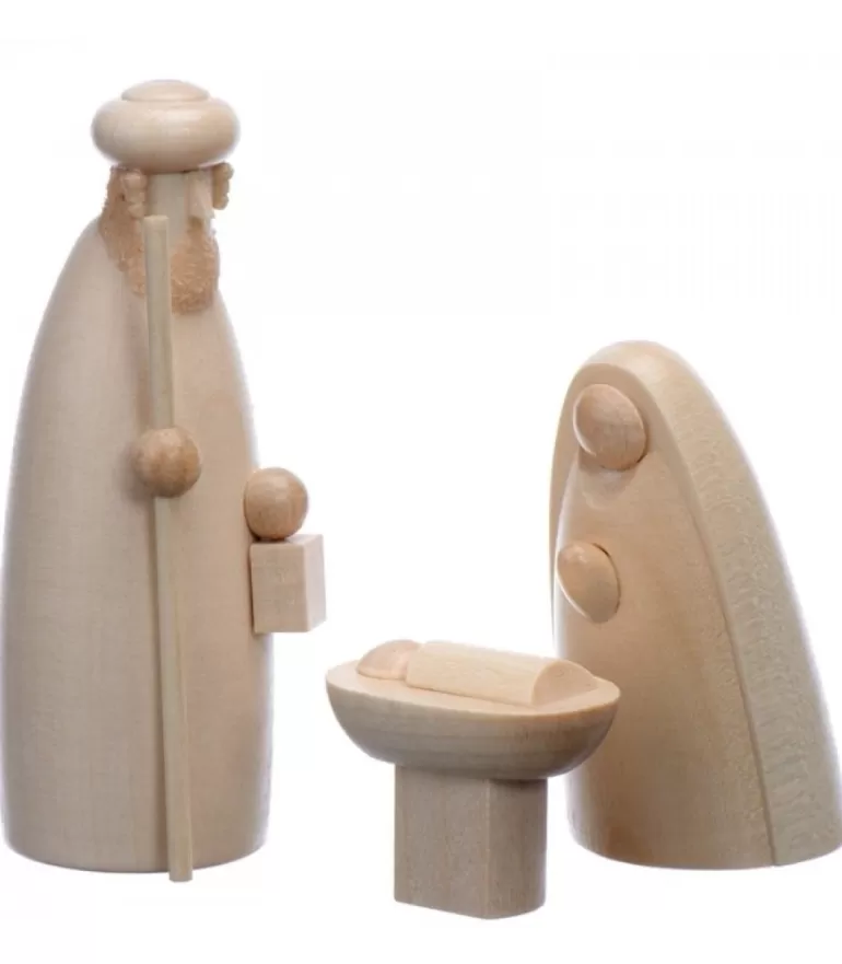Clearance Petit Jesus, Joseph, Marie Pour Crèche De Noël, 6 Cm Personnages De Crèche De Noël