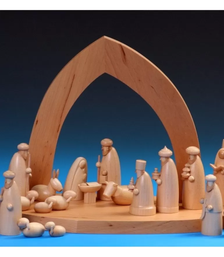 Clearance Petit Jesus, Joseph, Marie Pour Crèche De Noël, 6 Cm Personnages De Crèche De Noël