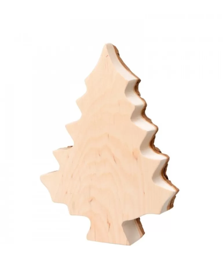 Hot Sapin En Bois Déco En Ecorce 15 Cm Sapins En Bois